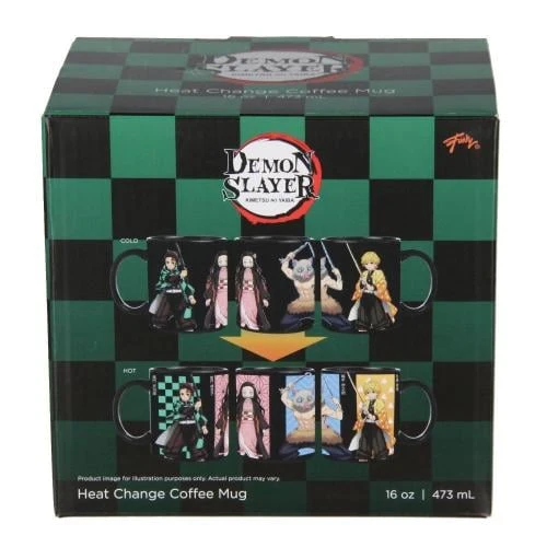 DEMON SLAYER - Groupe - Mug XL Heat Ändra 473mL