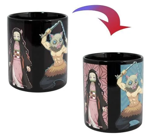 DEMON SLAYER - Groupe - Mug XL Heat Ändra 473mL