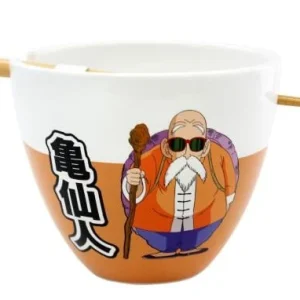 DRAGON BALL Z - Ramen Bowl med Chopstick 470ml - Roshi