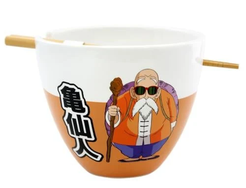 DRAGON BALL Z - Ramen Bowl med Chopstick 470ml - Roshi