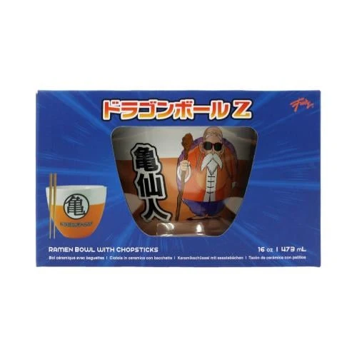 DRAGON BALL Z - Ramen Bowl med Chopstick 470ml - Roshi