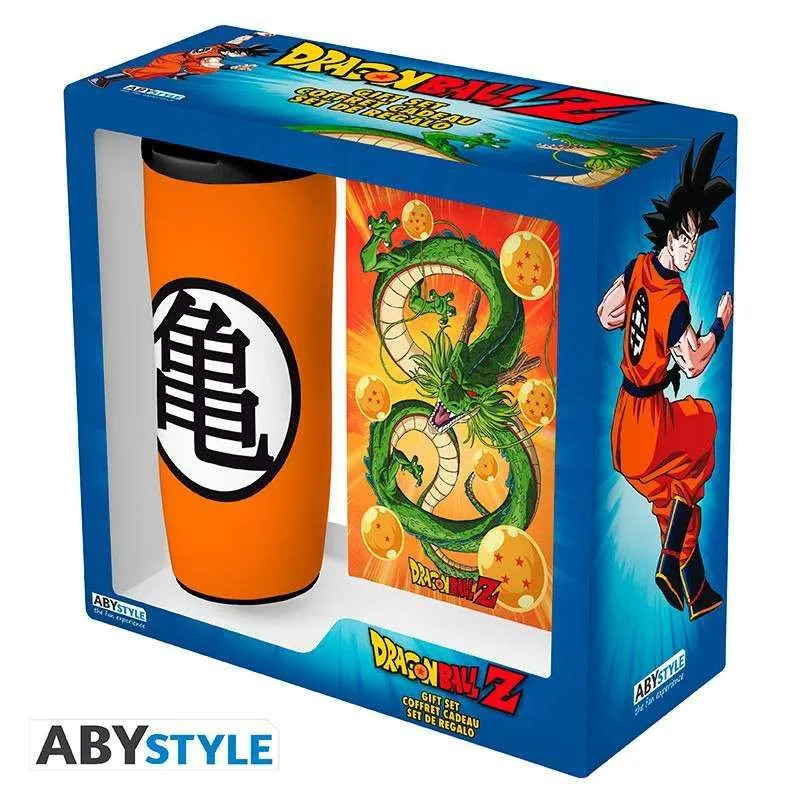 Dragon Ball Resande Mug och Anteckningsbok Gåvoset