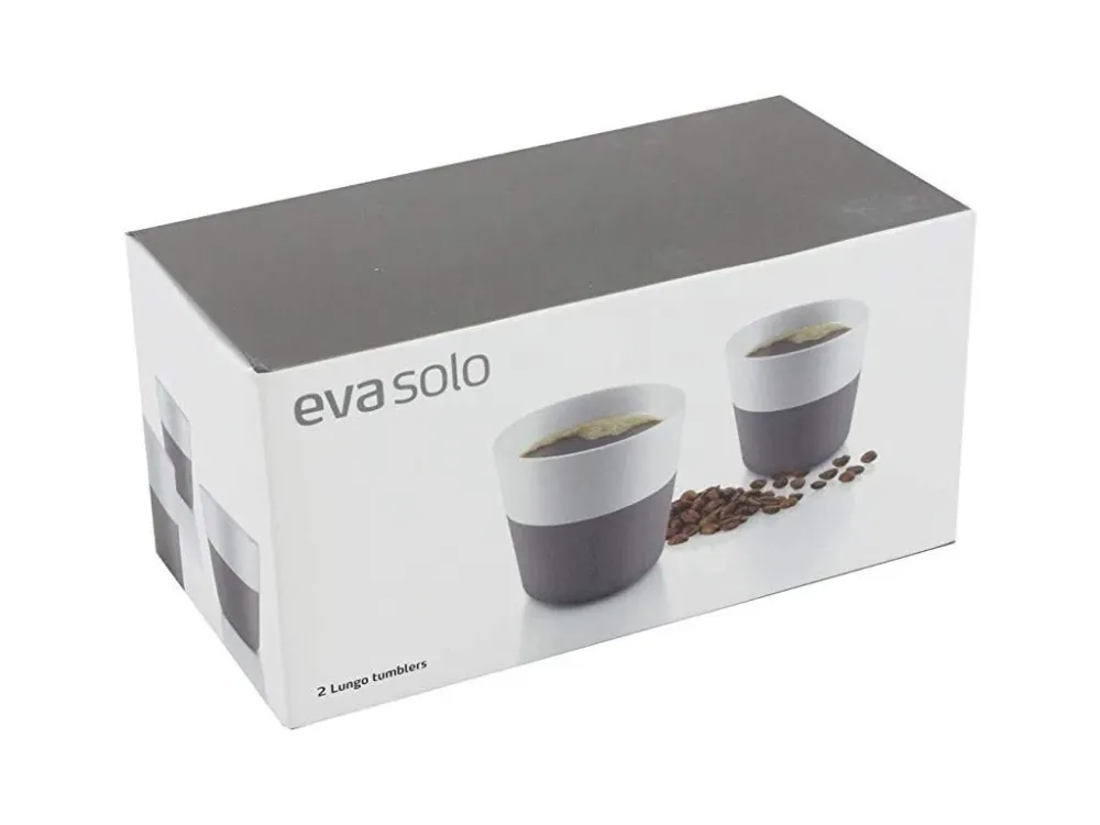 Eva Solo Mugg 230 ml, adjust i 2 delar, med silikonöverdrag, grå