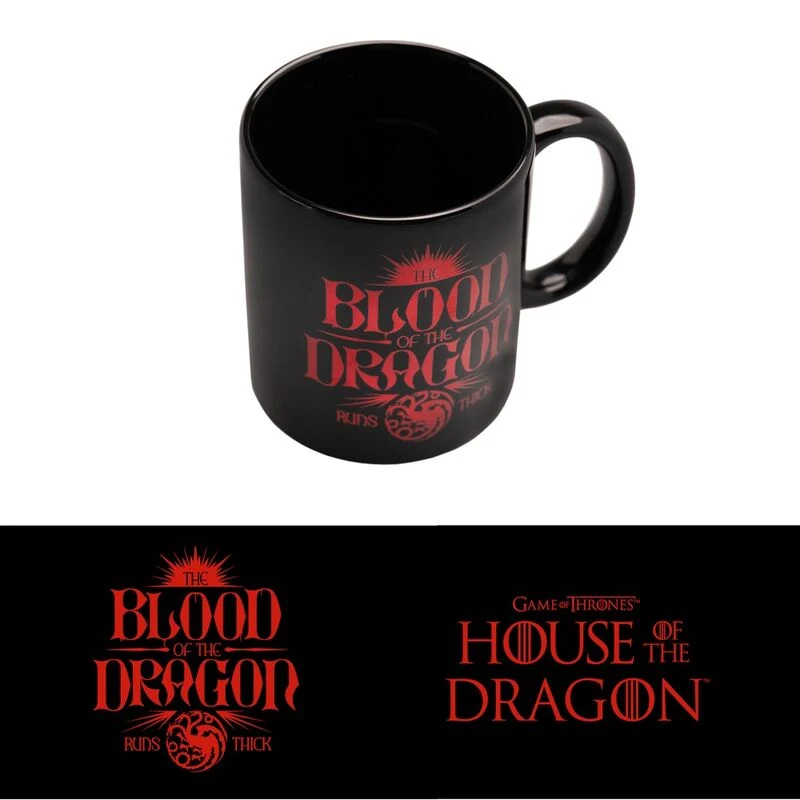 Game Thrones House Dragon Mugg 350ml