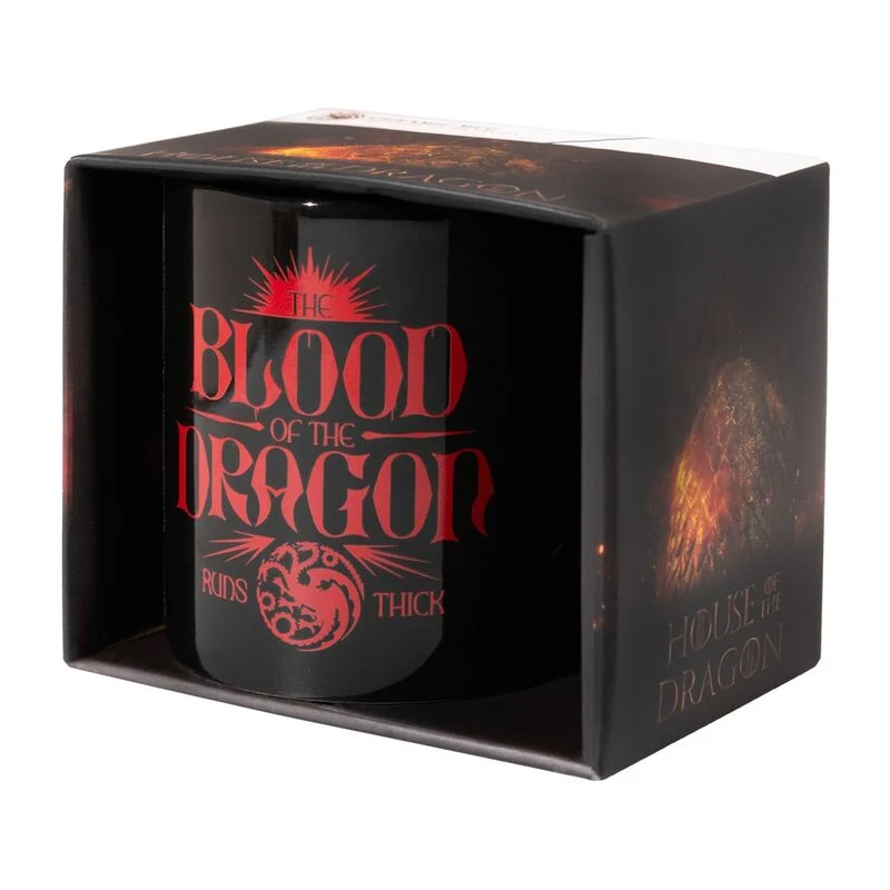 Game Thrones House Dragon Mugg 350ml