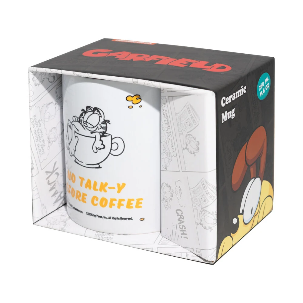Garfield Mug 350ml – Keramisk Mugg med Klassisk Design