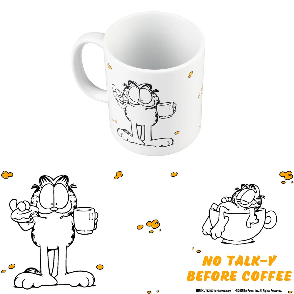 Garfield Mug 350ml – Keramisk Mugg med Klassisk Design