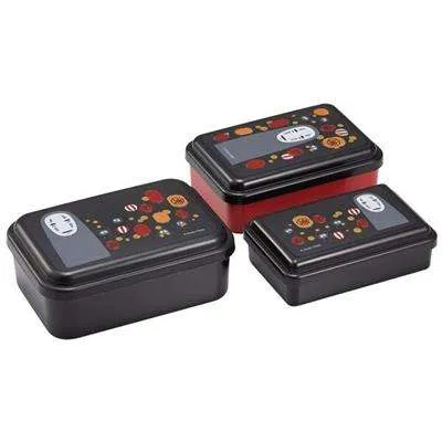 Ghibli - Ordna med 3 Lunchlådor No Face & Lantern - Spirited Away