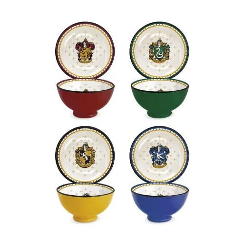 HARRY POTTER - 4 Houses - Adjust 4 Bowls 14oz
