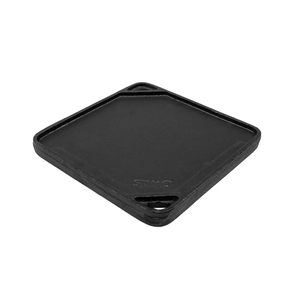 Hibachi Gjutjärnsplatta Dubbelsidig - Kamado Sumo