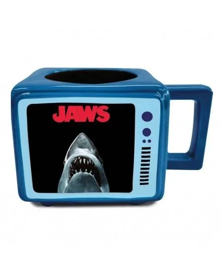 JAWS - Bigger Boat - Mug VINTAGE TV Heat Change 500 ml