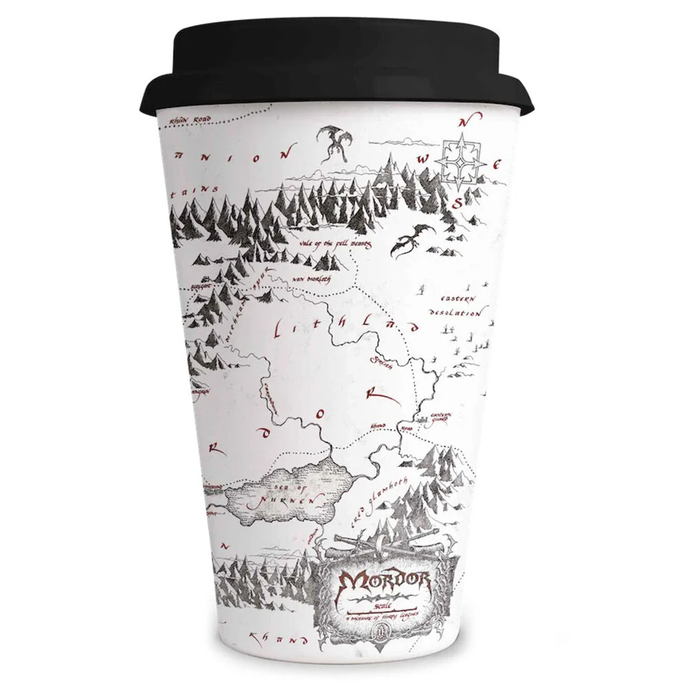 Lord Rings Mordor Map Resemblande Resemugg