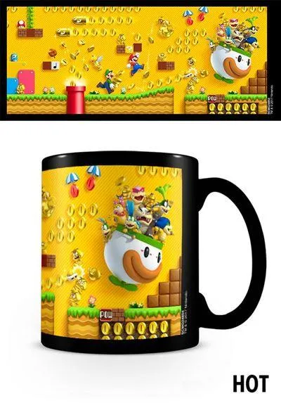 SUPER MARIO - Gold Coin Rush - Mug Heat Customize 11oz