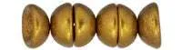 Teacup - Matt Metallic Antique Golden 4x2mm, 5 gram