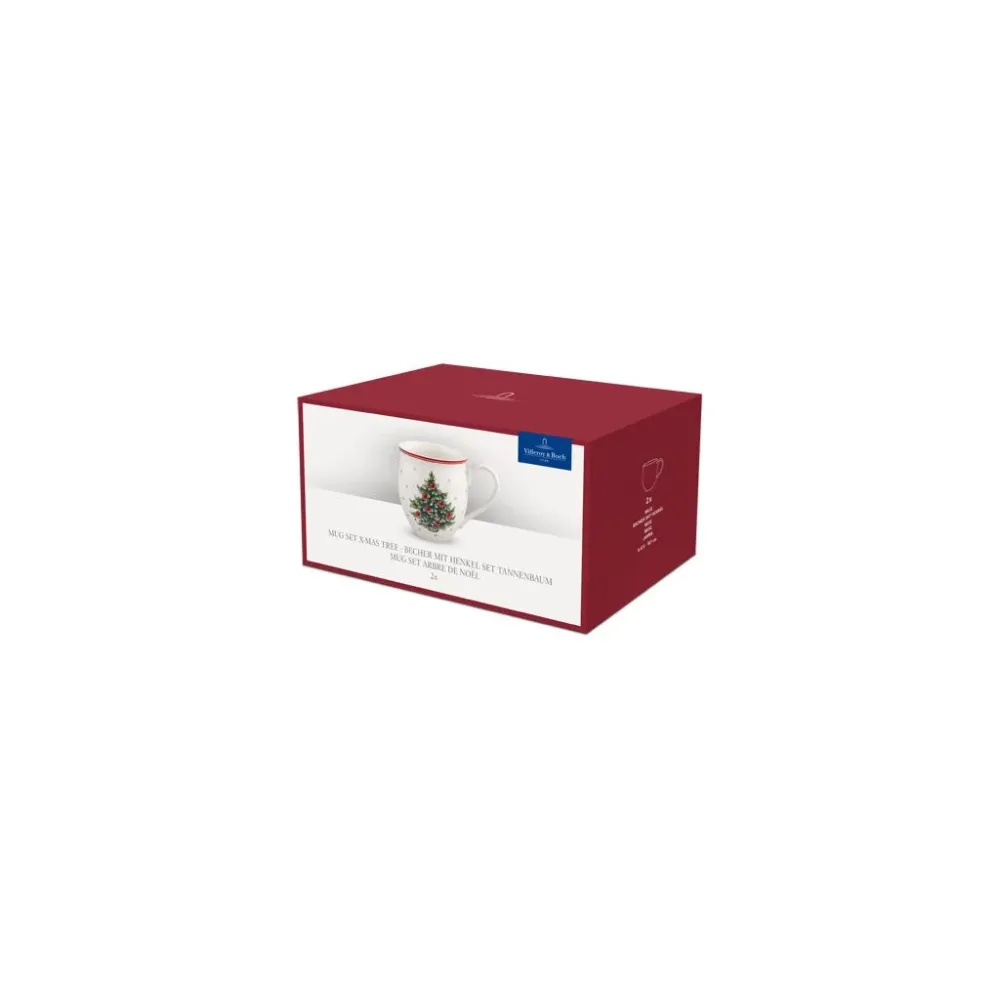 Villeroy & Boch Toy's Delight Muggset 2 st, Julgran 39 cl