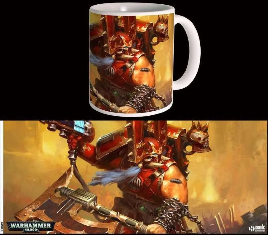 Warhammer 40k Kharn Betrayer Mug