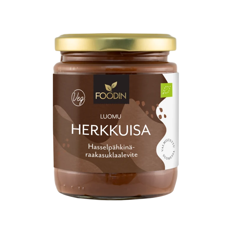 Hasselnöt-råchokladpålägg, 250 g