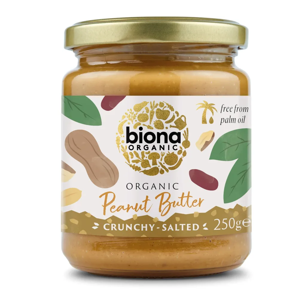 Jordnötssmör Crunchy, 250 g