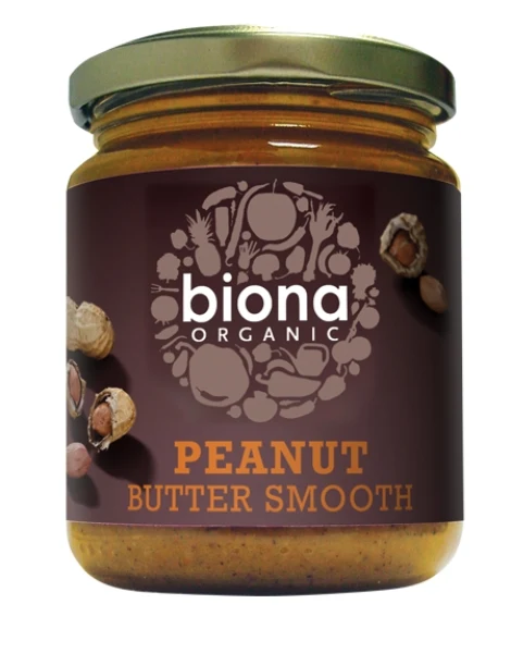 Jordnötssmör, osaltad smooth, 250 g