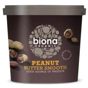 Jordnötssmör Smooth osaltad, 1 kg