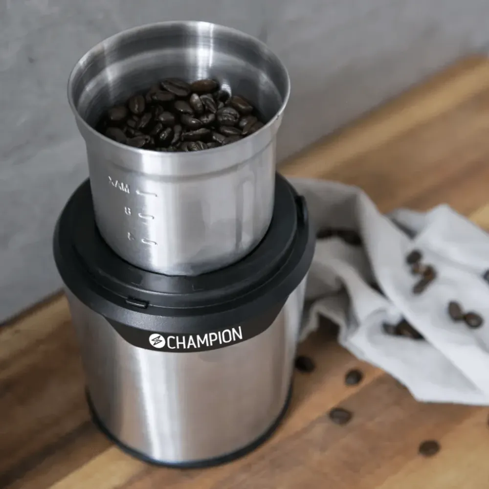 Champion Kaffe-/Kryddkvarn 80g Rostfritt Stål
