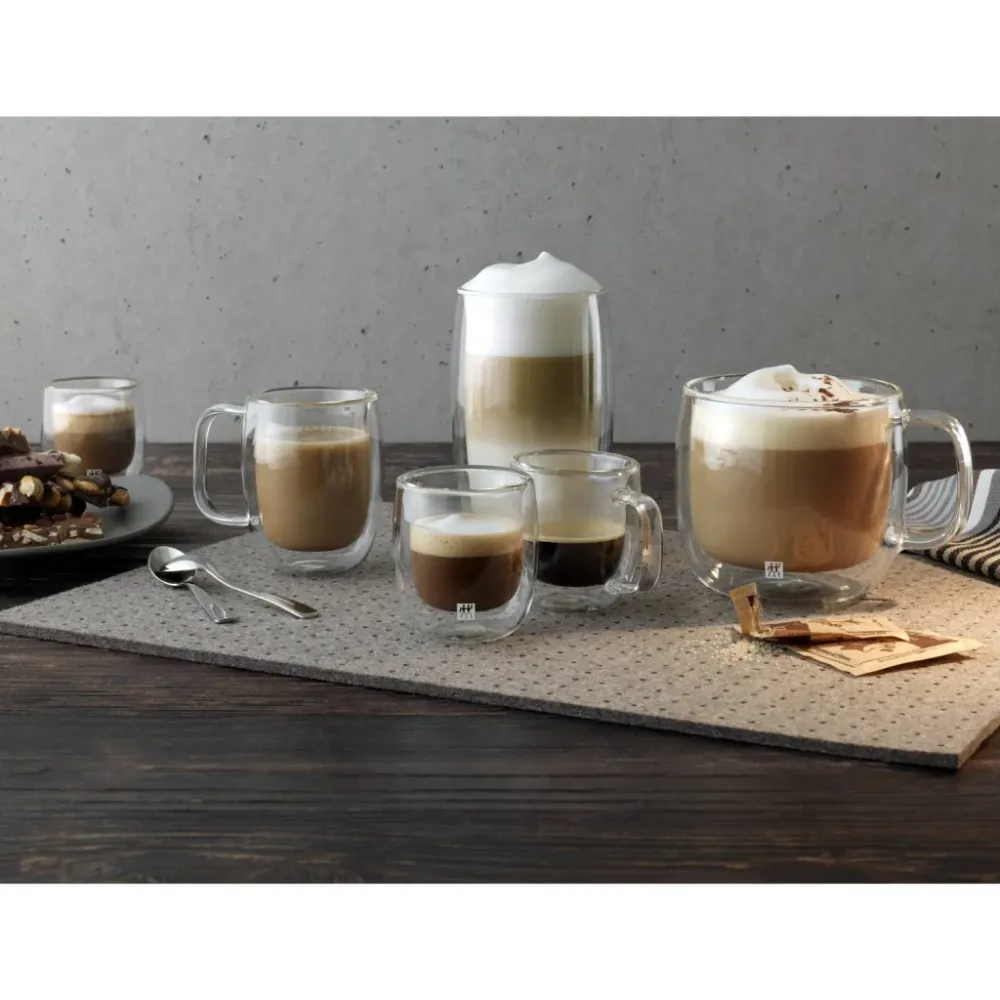 ZWILLING Espressoglas SORRENTO PLUS 80 ml, place i 2 delar, Zwilling