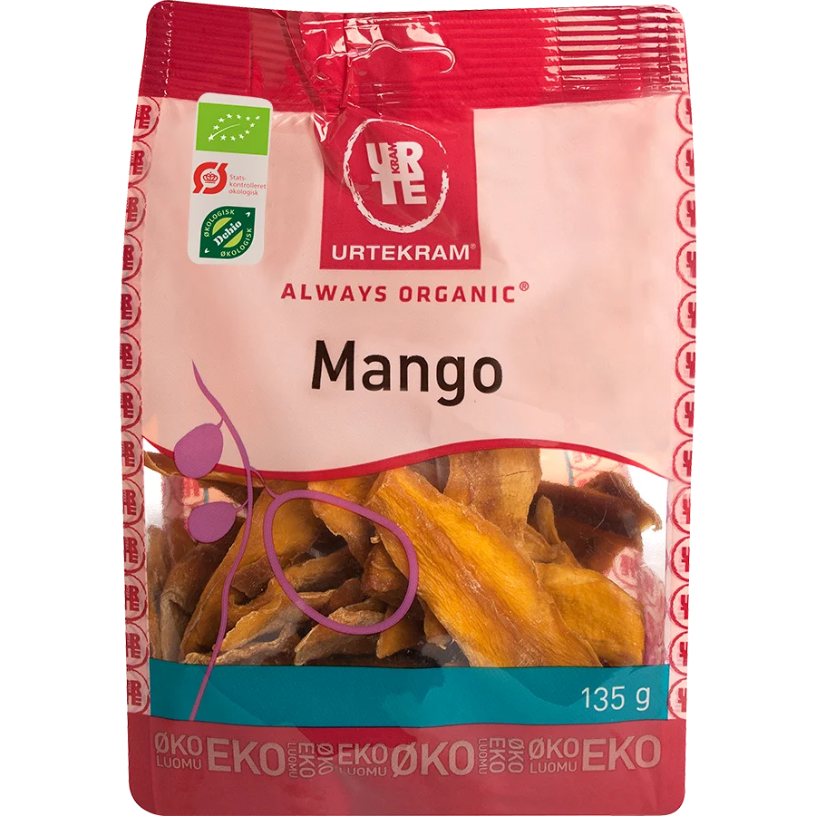 Torkad mango, 135 g
