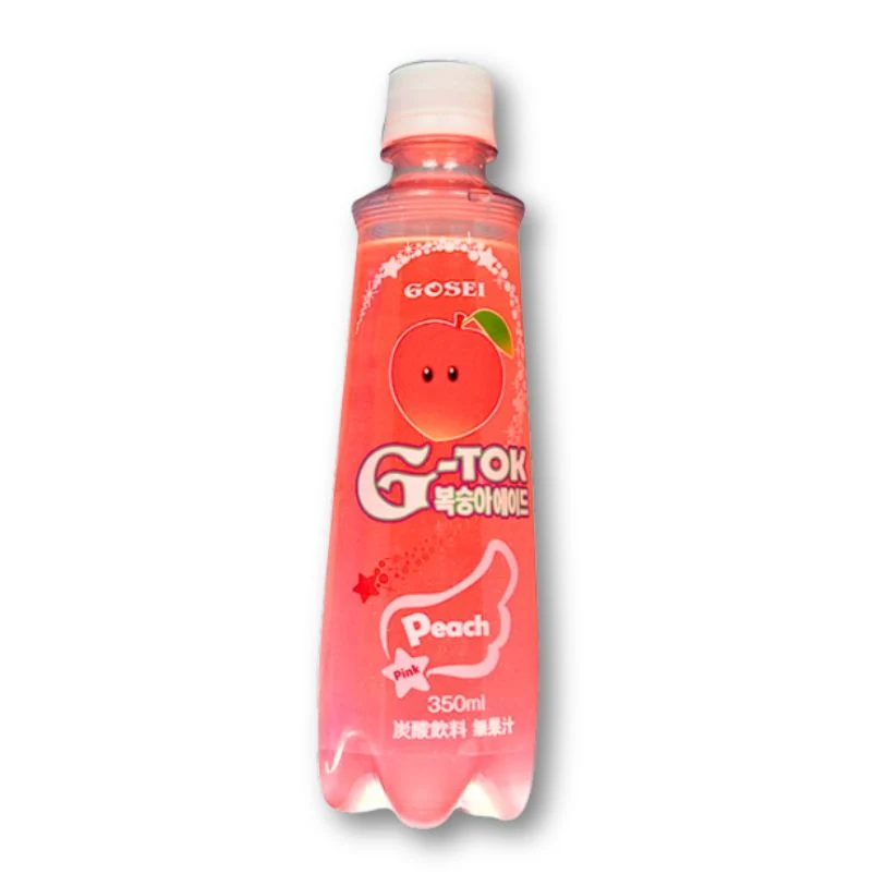 Gosei Corporation G-TOK Pink Momo Peach – Koreansk läsk