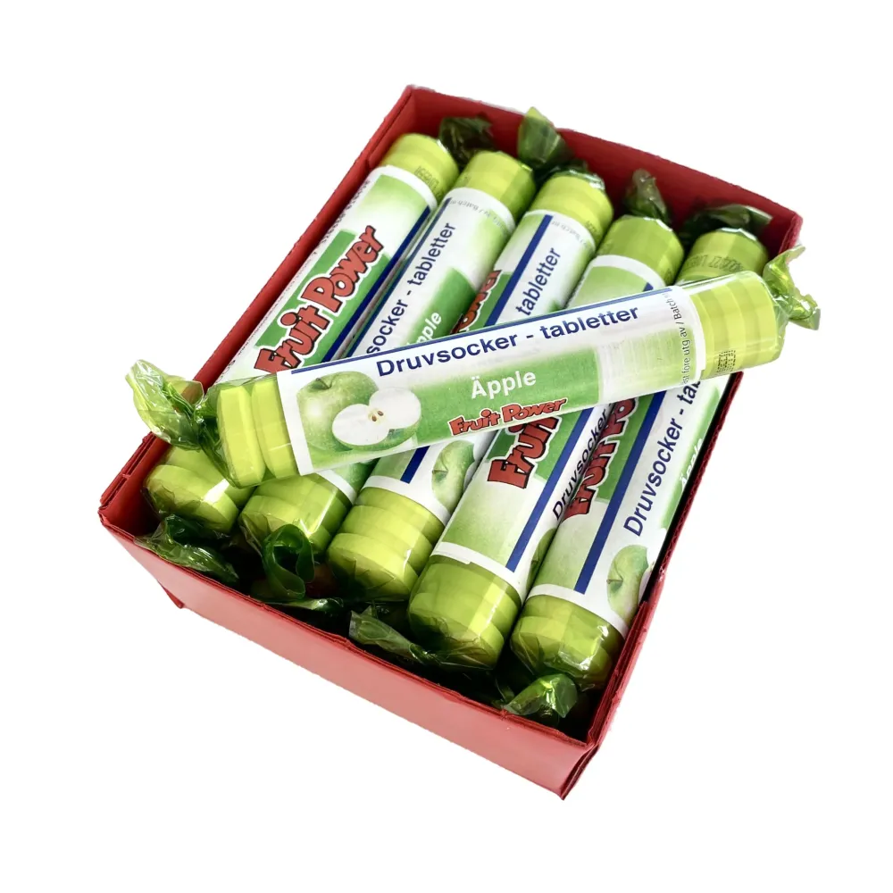 Druvsocker FruitPower Grönt Äpple 15-pack