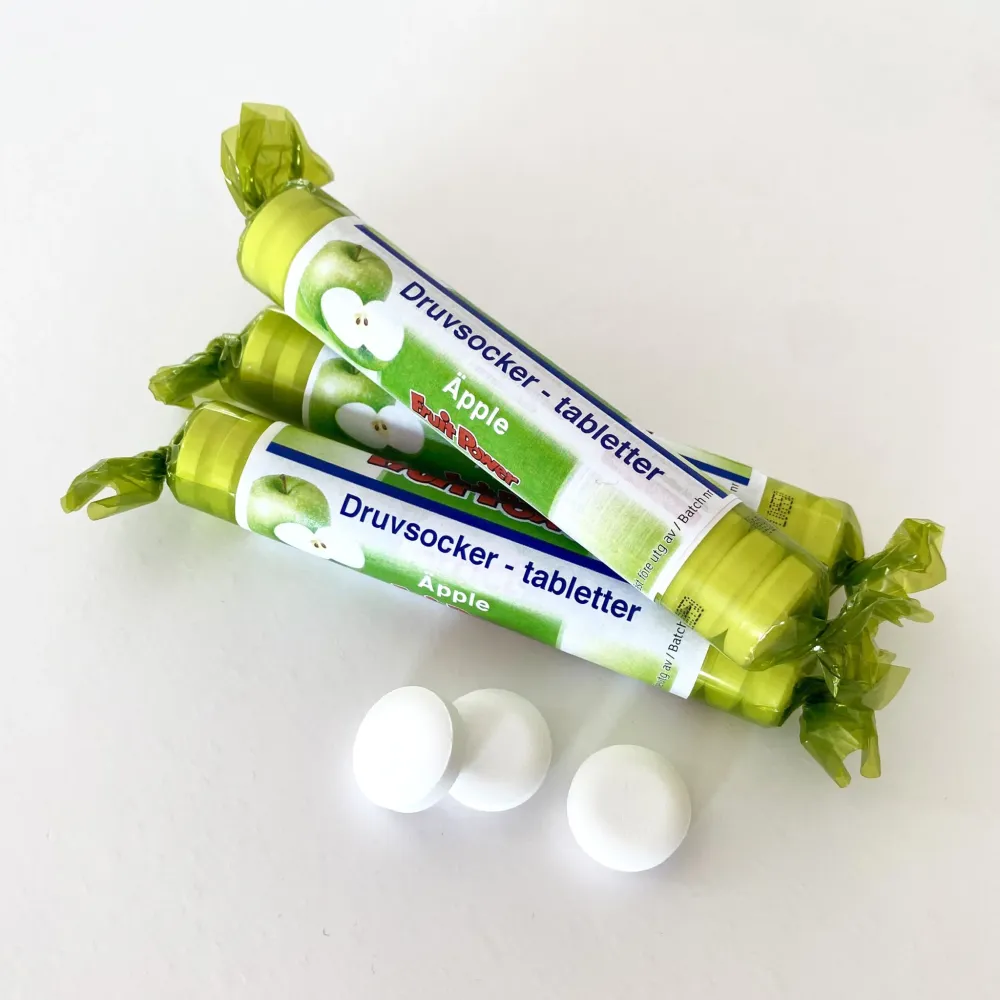 Druvsocker FruitPower Grönt Äpple 5-pack