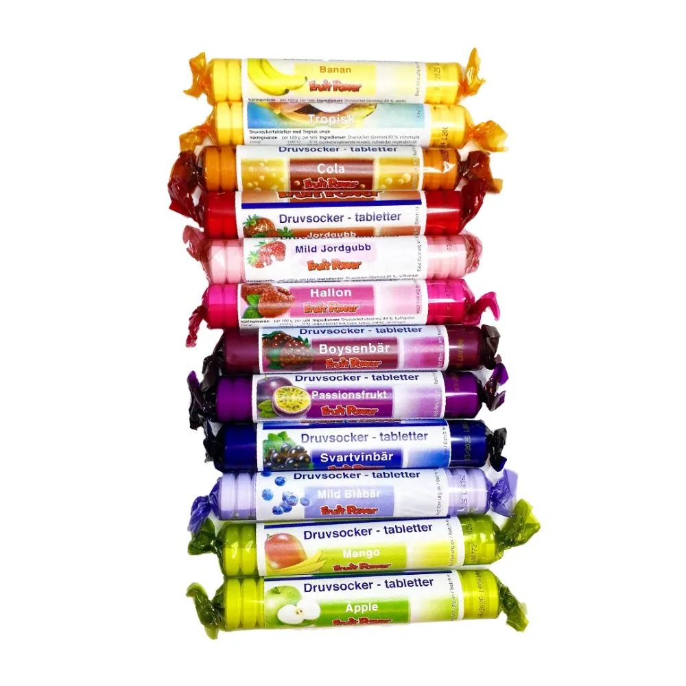 Druvsocker FruitPower Grönt Äpple 5-pack