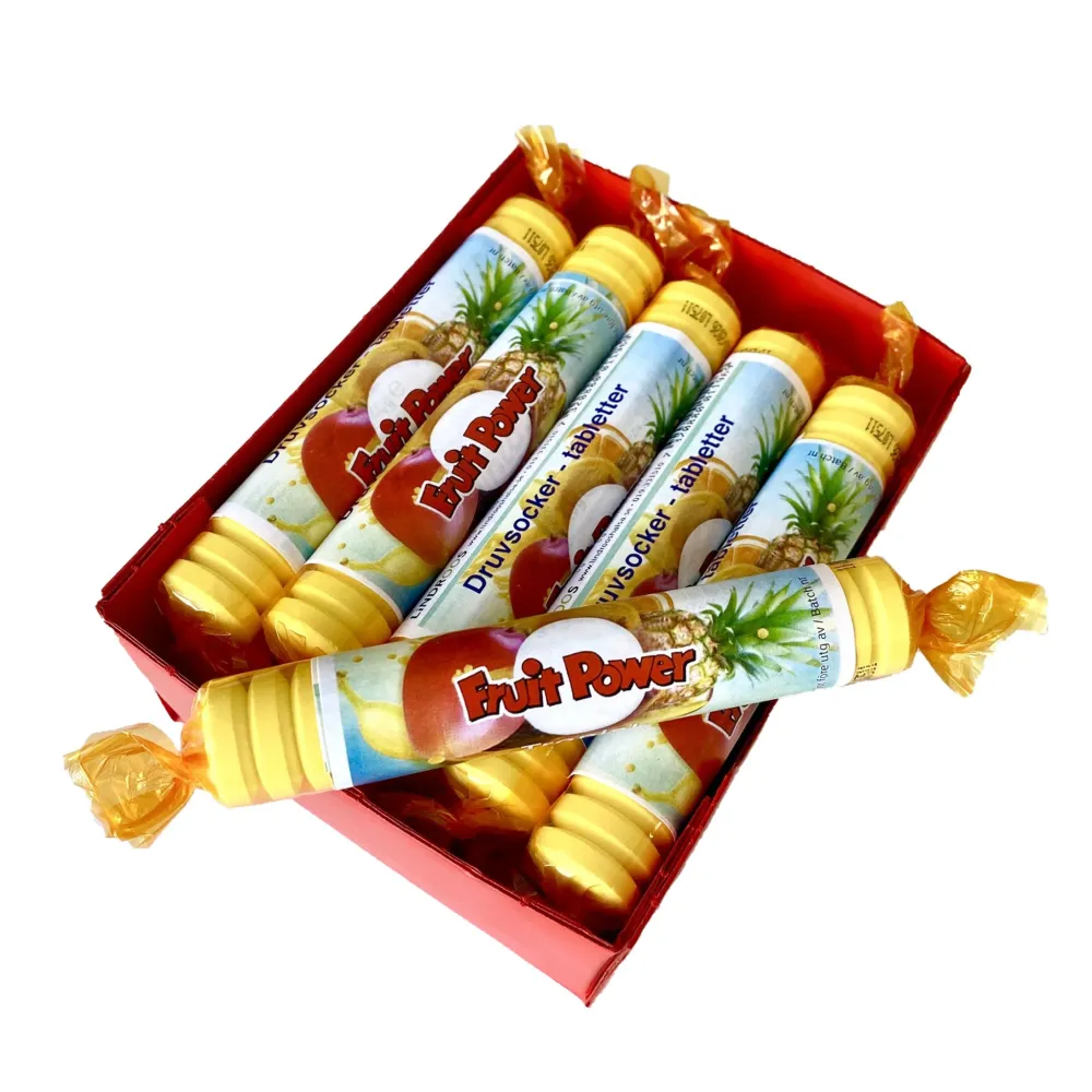 Druvsocker FruitPower Tropisk 15-pack