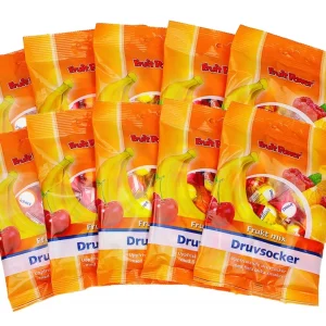 Druvsocker Fruktmix 10-pack
