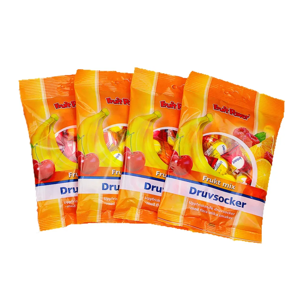 Druvsocker Fruktmix 4-pack