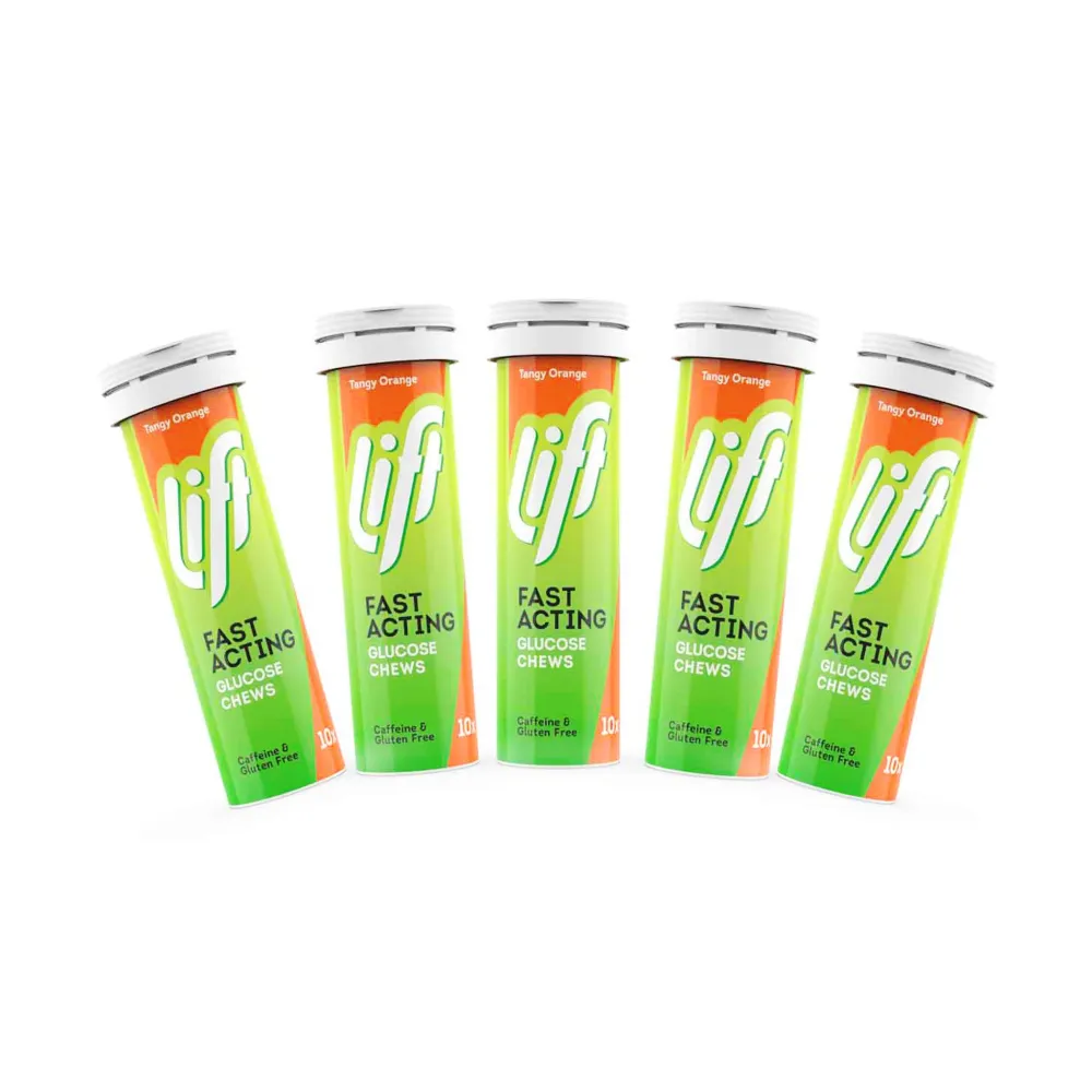 Druvsocker LIFT Apelsin REFILL 6-pack
