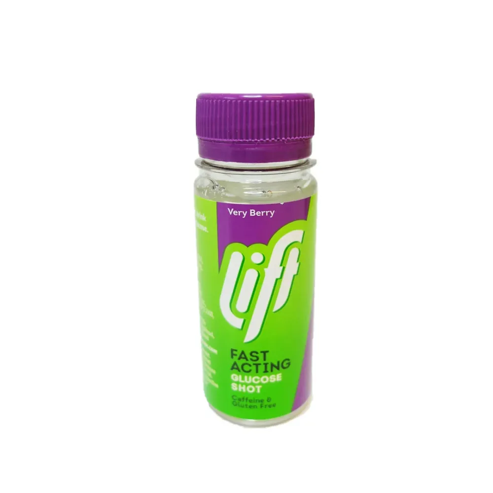Druvsocker LIFT GlucoShot Bär - 120 st