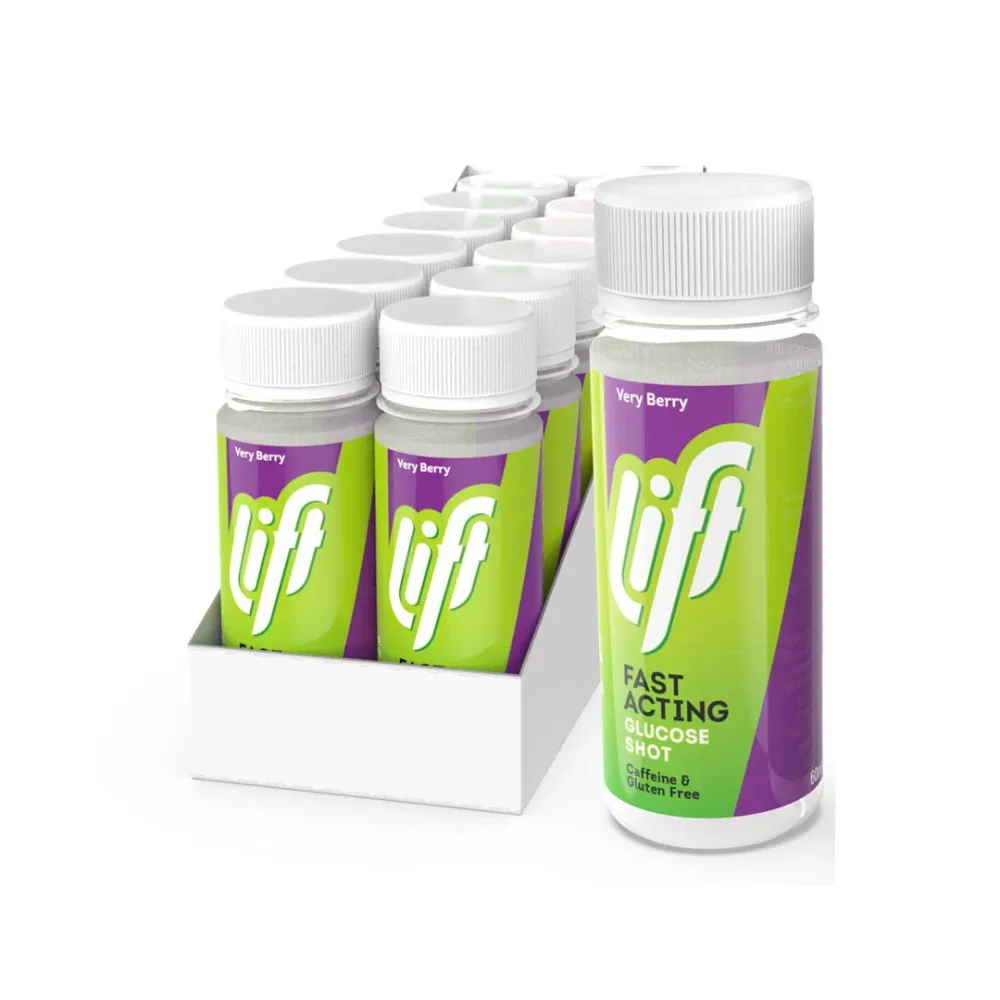 Druvsocker LIFT GlucoShot Bär - 12-pack