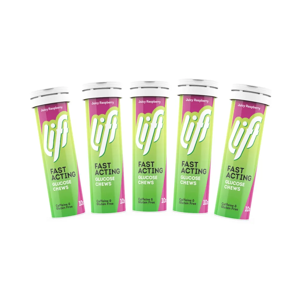 Druvsocker LIFT Hallon REFILL 6-pack