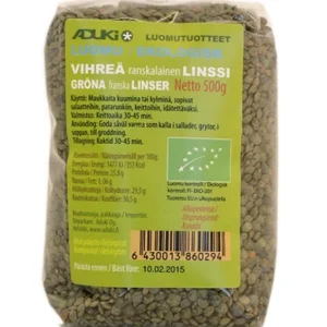 Gröna franska linser, 500 g