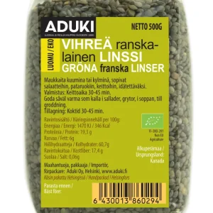 Gröna linser, 500 g