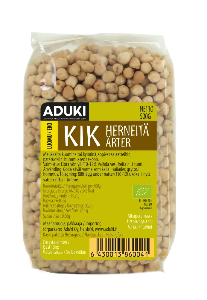 Kikärtor, 500 g
