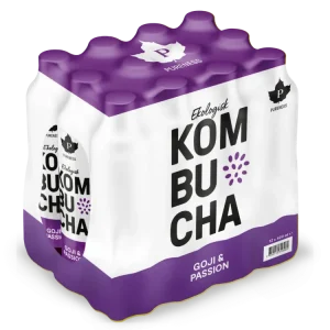 Ekologisk Kombucha Goji & Passion 400 ml x 12st