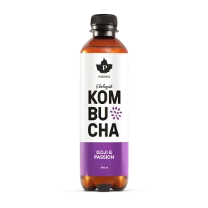 Ekologisk Kombucha Goji & Passion - 400 ml