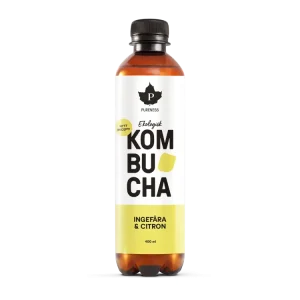 Ekologisk Kombucha Ingefära & Citron - 400 ml