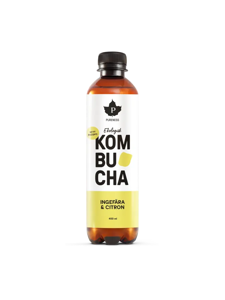 Ekologisk Kombucha Ingefära & Citron - 400 ml