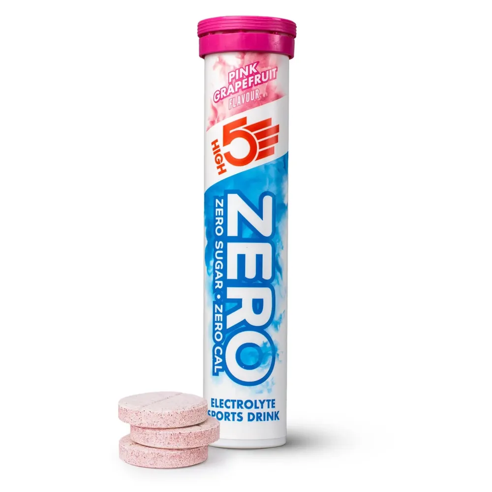 Elektrolyt vätsketabletter High5 ZERO (x20) Grapefrukt