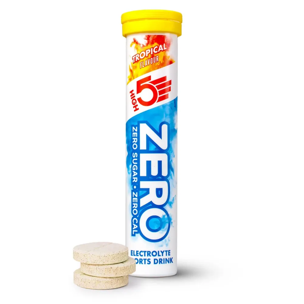 Elektrolyt vätsketabletter High5 ZERO (x20) Tropical