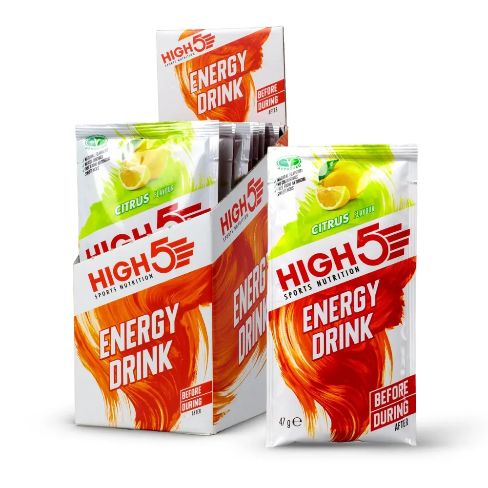 Energidryck High5 ENERGY DRINK CAFFEINE HIT (47g) Citron