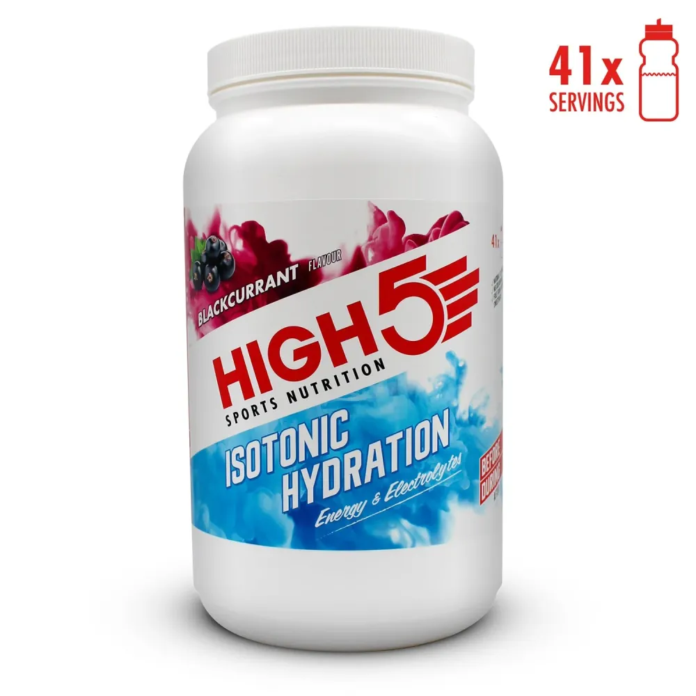 Energidryck High5 ISOTONIC (1,23 kg) Svartvinbär