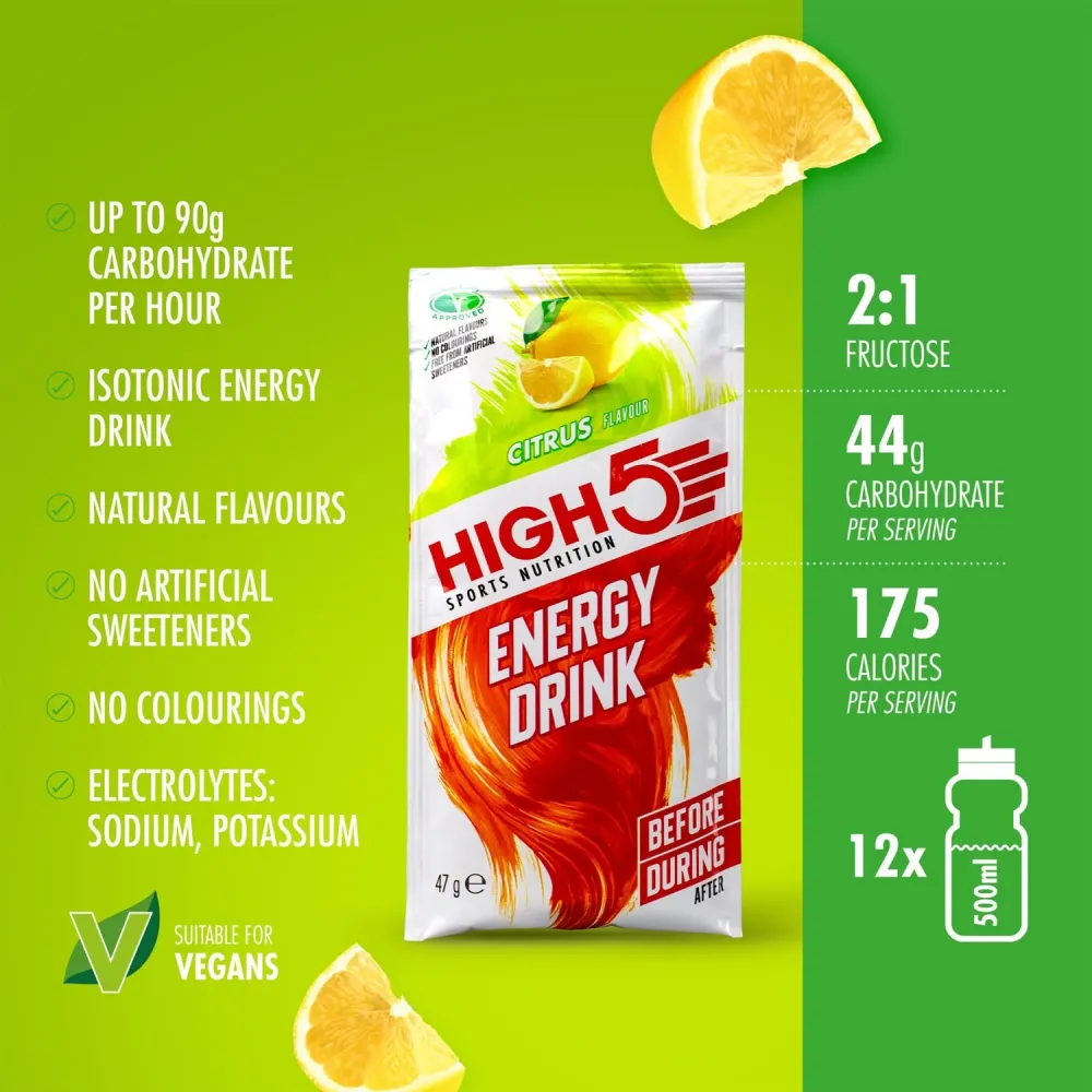 High5 ENERGIDRINK (47 g) Citron